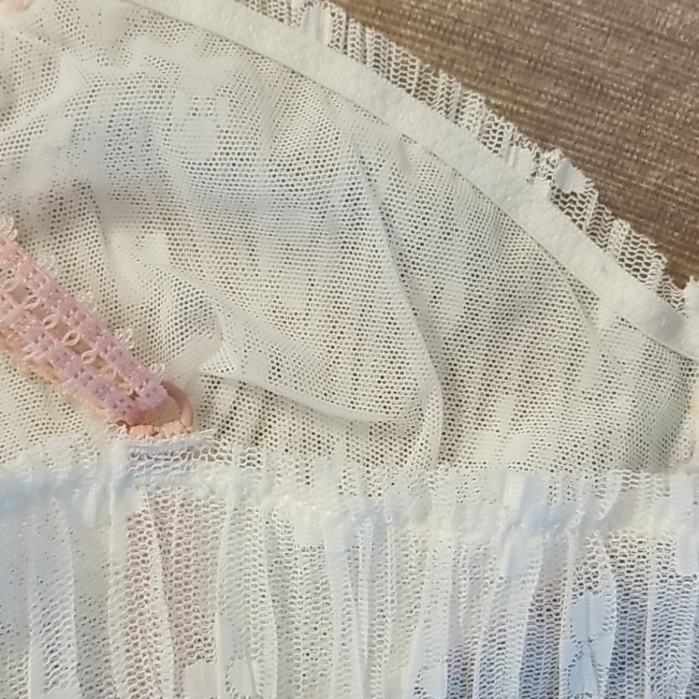 Free People Gabriella Lace Bra in Ivory Small - Picture 11 of 15